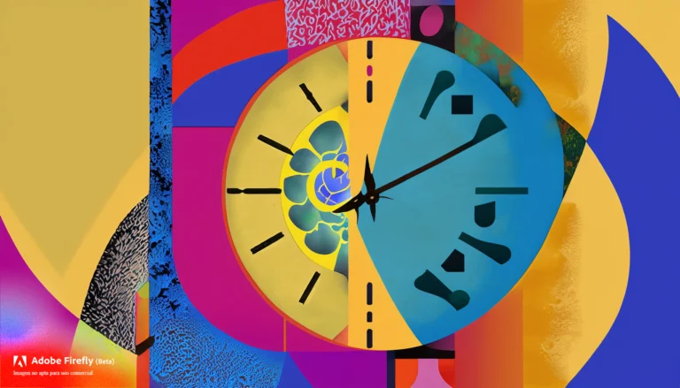Firefly -Genera una imagen abstracta que represente el edadismo utilizando formas y colores. La imag (1)