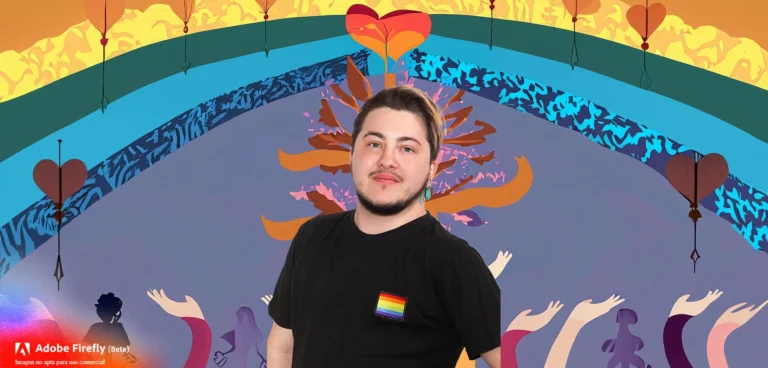 Firefly -flat illustration An abstract image representing image emphasizes the power of unity and di copia