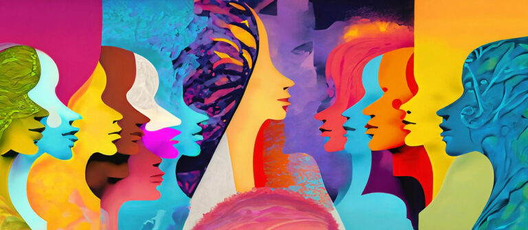 Firefly imagen colorida y abstracta que simbolice la destacada influencia de las mujeres en la toma (2) copia