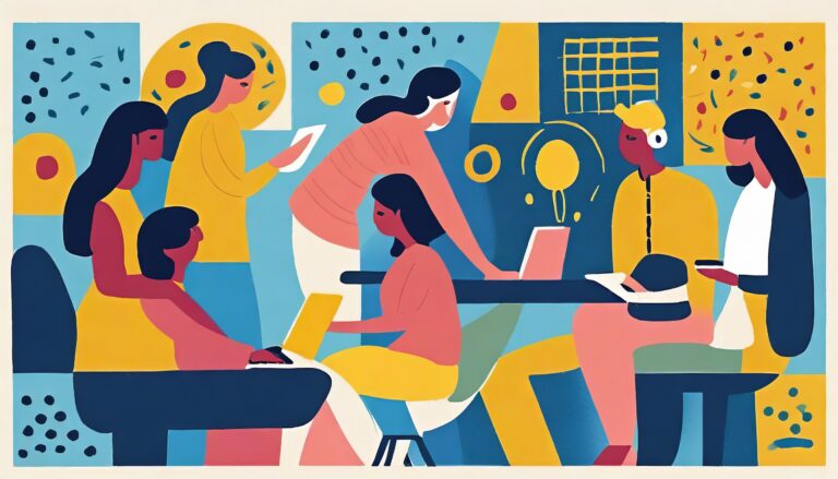 Firefly -Imagina un lienzo digital lleno de colores radiantes que representan la riqueza de la diver