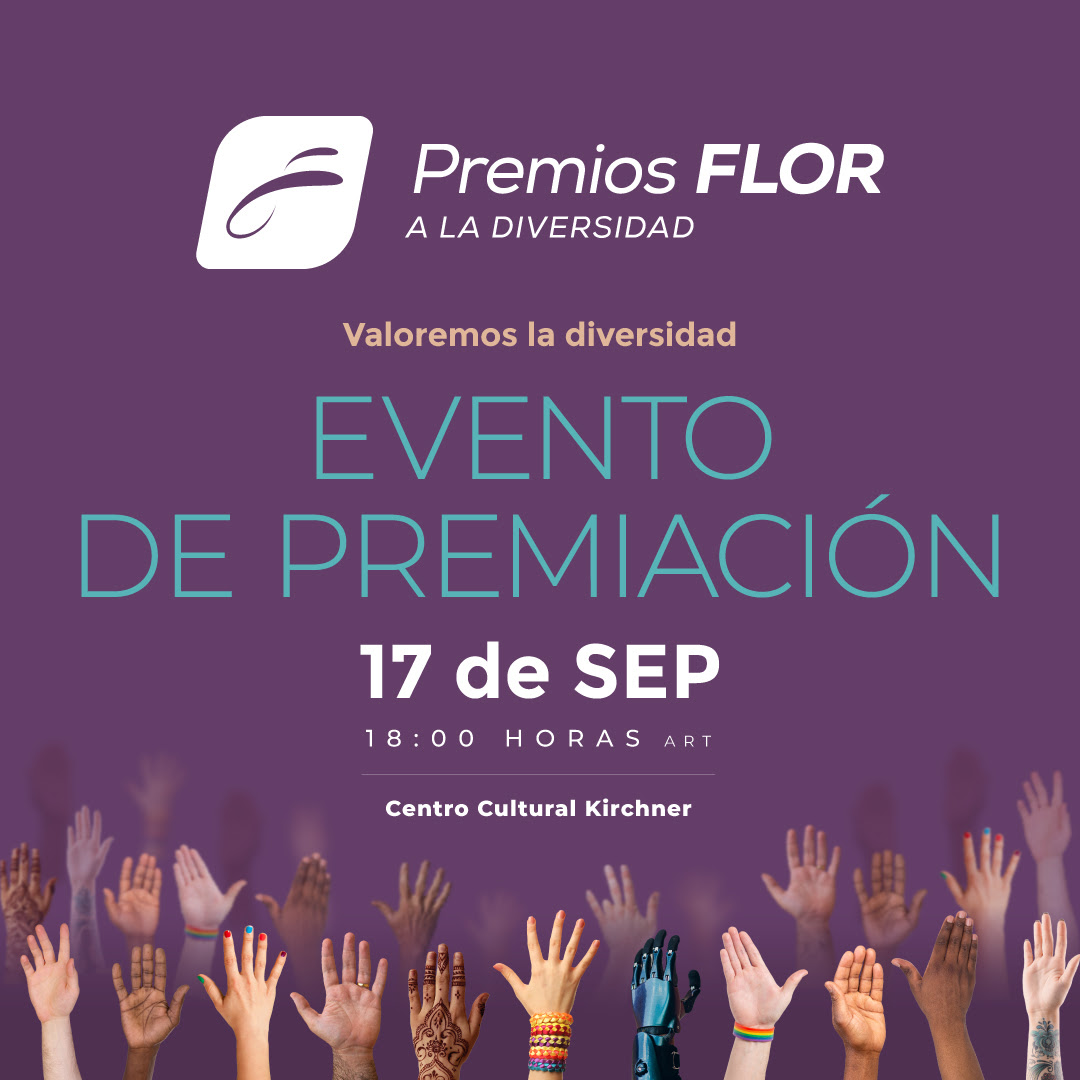 Evento de premiación: Premios FLOR a la Diversidad 2024
