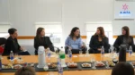 Panel de REIA y Servicio de Empleo AMIA con referentes de empresas, en un encuentro sobre inclusión laboral de personas con discapacidad.