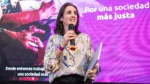 Natalia Gherardi, directora ejecutiva de ELA, durante una presentación vinculada al libro Usted está aquí, en una entrevista sobre cambios sociales, derechos y conversación democrática.