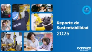 Portada del Reporte de Sustentabilidad 2025 de Camuzzi, en una nota sobre diversidad, igualdad de oportunidades, respeto y programas de inclusión.
